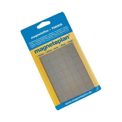 magnetoplan Magnetplatte (L x B x H) 15 x 15 x 0.75 mm quadratisch Weiß 140 St. 15501 (1/5)