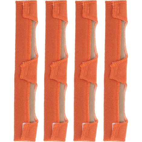 Lot de 4 bandeaux anti-transpiration en coton lavable pour casque de soudage, accessoires orange (1/5)