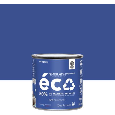 Pintura mural azul ultramar satinada ID 0,5L ID (1/4)