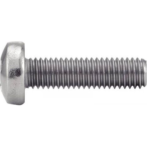 200 Vis à Métaux Tête Cylindrique Réduite Six Pans Creux 4 x 30 mm - DIN 7984 - UNI 9327 - Inox A2 - D-Work