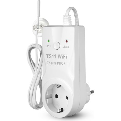 Thermostat elektrobock ts11 wifi therm profi programmierbar elektrisch 230V (1/2)