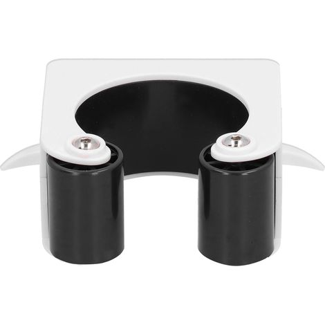 Support Vélo de Mur Fixation pour Bicyclette Accessoire Cyclisme Extérieur Maison Noir 8x8x4cm (1/5)