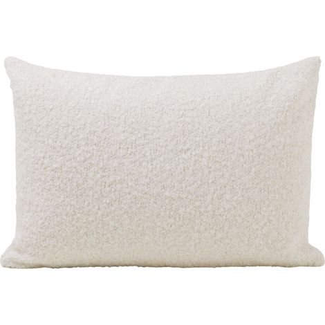 Housse de coussin en Bouclette à l'aspect laineux  LEONARD (1/4)