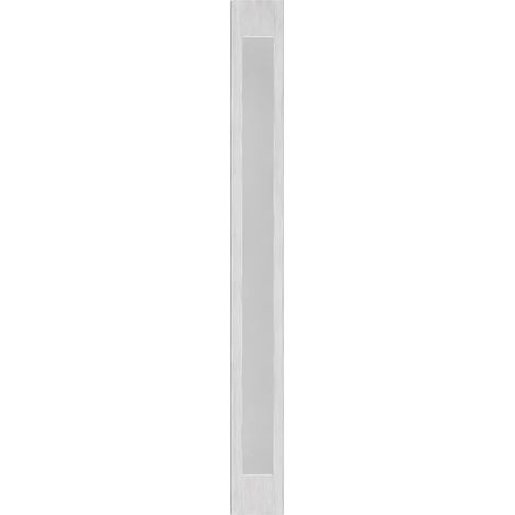 Pannello Porta a Soffietto Inserti Plastica Trasparente Bianco Venato (1/2)