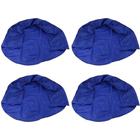 MIMOSON-Couverture de roue de voiture, 4pcs 8230cm roue pneu couvre les couvertures de protection de roue de voiture pour remorque de camping car camion camion(Bleu royal) (1/5)