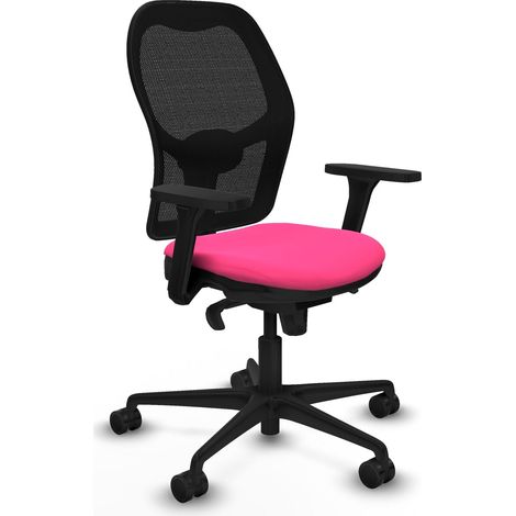 Bürostuhl piqueras y crespo ergonomisch schwarz Kunstleder