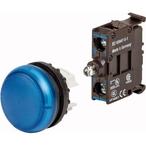Appareil complet voyant lumineux fixation par l'arrière 000168783 EATON M22 L B LEDC BVP