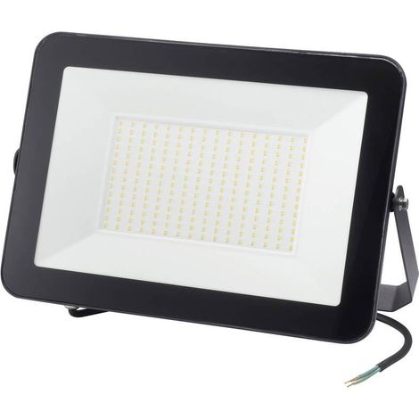 [NEUWERTIG] B-Ware Sygonix LED-Flutlichtstrahler 200W warmweiß IP65 Aluminium schwarz 17000lm 120° (1/2)