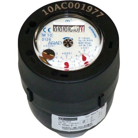 Plasson Concentric Water Meter 9001 - 1.5" BSP Positive Displacement