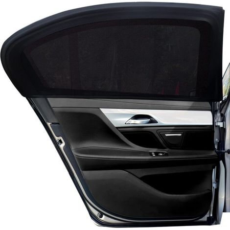 2 Pièces Chaussette Voiture Soleil par, Bloquer Les Rayons UV, (Noir) (L) (1/3)