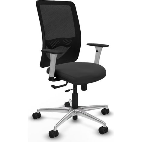Silla de oficina piqueras y crespo Zulema blanco espuma alta densidad (1/2)
