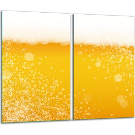 Schneidebrett aus Glas, 2x 30x52 Bier (1/5)