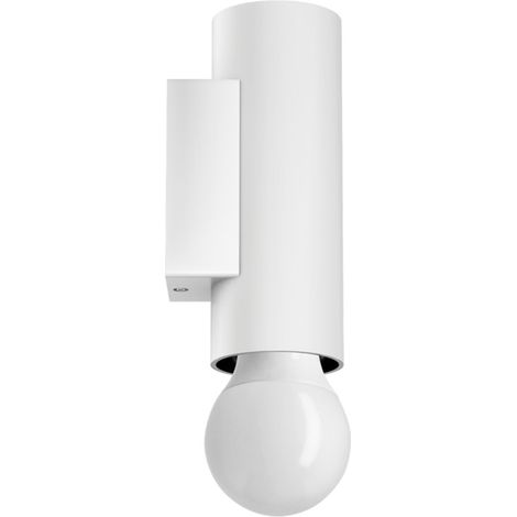 Lampada da parete linea light birbaw1 1xe27 max 13w bianco - 9439 (1/2)