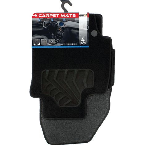 4 Tapis moquette compatible avec Renault Captur 13-20 sur mesure moquette