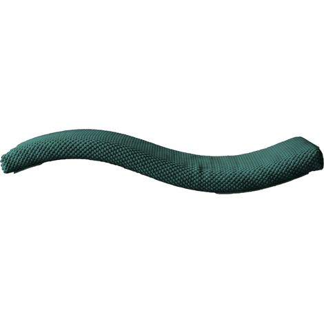 Mensola per gatti in metallo Wave 75cm Asimmetrica Destra Bottiglia verde (1/5)