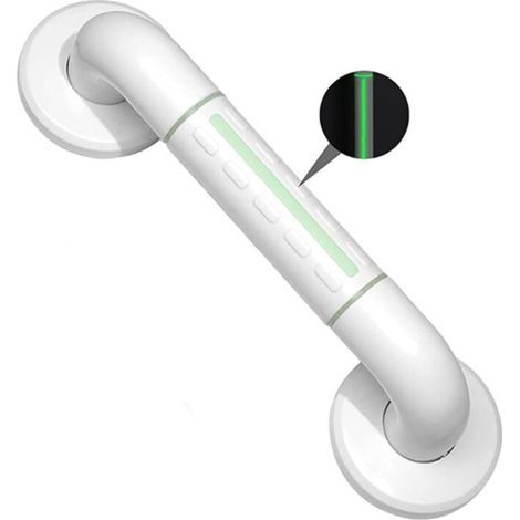 Stainless steel bathroom grab bar with non-slip grip, 50cm fluorescent grab bar, for toilet, bathroom, stairs (1/4)
