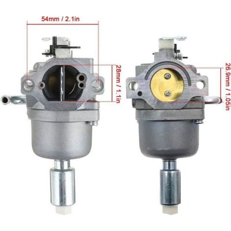 Carburateur - Pour Moteur Briggs Stratton 14 5 Cv À 21 Cv - Compatible Tondeuse Autoportée Et Tracteur Tondeuse - Référence 796109 (1/5)