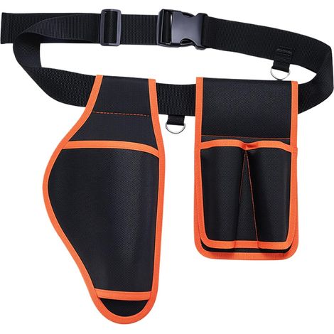 Ceinture Outil Jardinage Ceinture Utilitaire Oxford Imperméable Pochette Réglable Outillage Pour Hommes Femmes Jardinage Bricolage Fleuriste Extérieur Maison Jardinet (1/5)