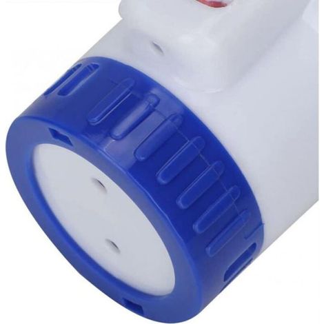 Flotteur de chlore pour piscine avec thermomètre, durable et adapté au nettoyage de la piscine (1/4)
