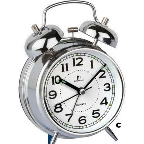 Lowell Justaminute JA7041R despertador Reloj despertador analógico Oro rosa
