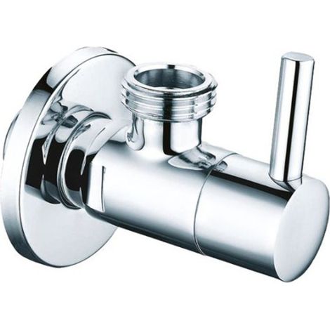 Rubinetto sottolavabo tondo cromato 1/2”×3/8” Tecom
