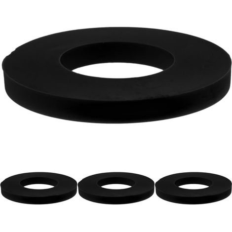 4 Pieces Shock Absorber Spacer Ring Auto Buffer Car Damping Pad Washer Ring Auto Shock Absorption Rubber Black (1/5)