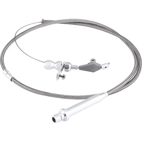 Câble de détente de transmission en acier inoxydable tressé pour Chevy TH350, câble de kickdown (1/5)