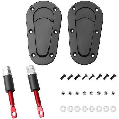 Verrous de capot universels, goupilles de verrouillage de capot, kit de verrouillage de capot, accessoires auto (sans verrou). (1/4)