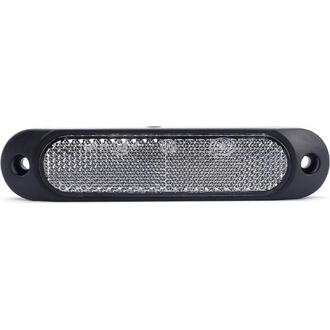 27 LED-Seitenmarkierungsleuchten, reflektierende Warnleuchten, wasserdicht für PKW, LKW, Anhänger, Wohnmobil – Weiß