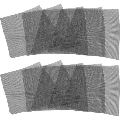Lot de 10 grilles de drainage rondes en fibre de verre 45 x 15 mm pour pots de fleurs rétention de terre et aération (1/5)