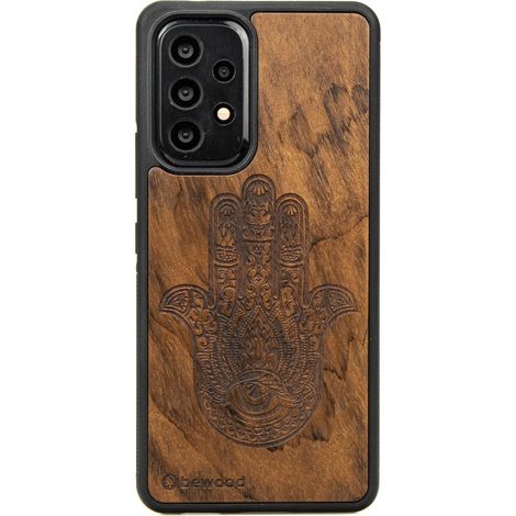 Custodia in Legno per Samsung Galaxy A73 5G HAMSA IMBUIA (1/4)