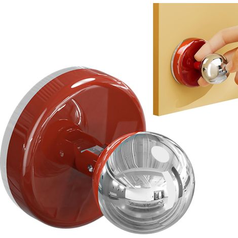 Poignées à ventouse pour douche, boutons poussoirs de porte sans perçage Poignée de porte miroir en verre – Pour salle de bain, douche, cuisine, réfrigérateur, armoire, commode, tiroir (1/5)