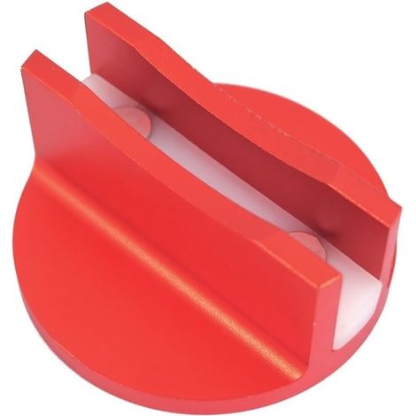 Adaptateur de Levage pour Pinces de Soudure en Aluminium CNC avec Aimant pour Voiture - Protection Nylon 7x7cm(Red) (1/5)