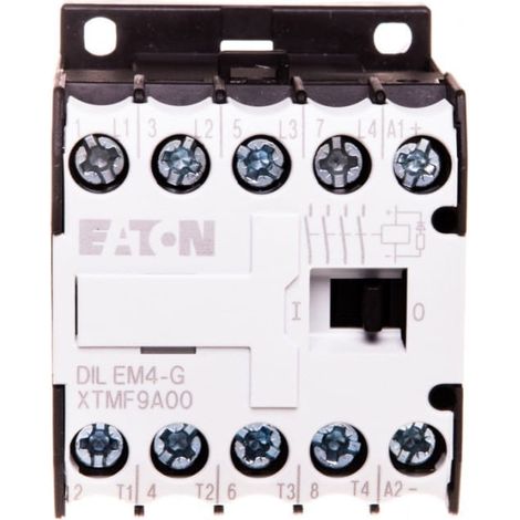 Contattore di potenza 9A AC-1 4P 24VDC 0Z 0R DILEM4-G(24VDC) 012701