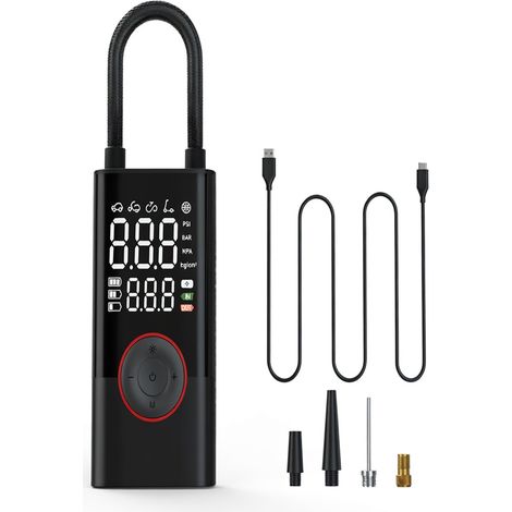 Compresseur air sans fil pour voiture batterie integree (1/5)