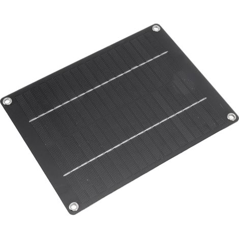 10-W-Solarpanel, tragbar, kompakt, dünn, wasserdicht, flexibel, Solarladepanel für Auto, Zuhause, Boot, 23 x 17 cm (1/5)