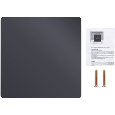 BUNTHAUS Thermostat 2 en 1 pour chaudière et eau chaude sanitaire, régulateur de chauffage intelligent, programmable avec 4 niveaux de rétroéclairage, sans Wi-Fi