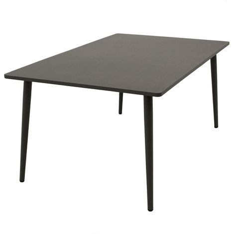 Tisch DENVER 100x160cm, Metall anthrazit (1/5)