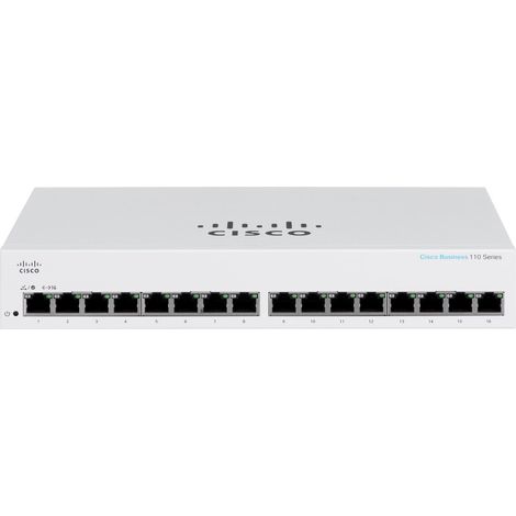 Cisco CBS110 Non gestito L2 Gigabit Ethernet (10/100/1000) 1U Grigio - 0889728326001 (1/5)