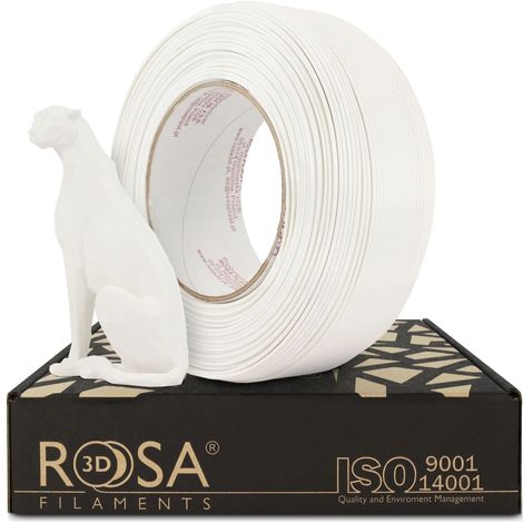 Filamento di ricarica 3D PLA Speed bianco opaco 1,75 mm (1 kg / 1,75 mm) (1/5)