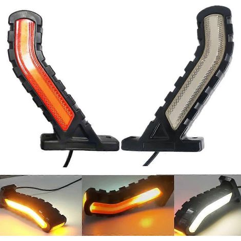 Feux arrière à LED dynamiques 24 V avec clignotants, feux arrière de camion, feux latéraux de remorque FN9U9531 (1/5)