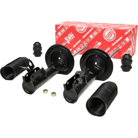KIT AMMORTIZZATORI + tamponi di fine corsa ""MS"" anteriori FIAT PANDA 1.1-1.3D 09.03- (1/5)