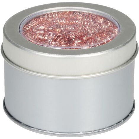 Pair - Nettoyeur de pointe à souder en acier inoxydable, éponge de fil de nettoyage de fer à souder de Type fil avec support (1/5)