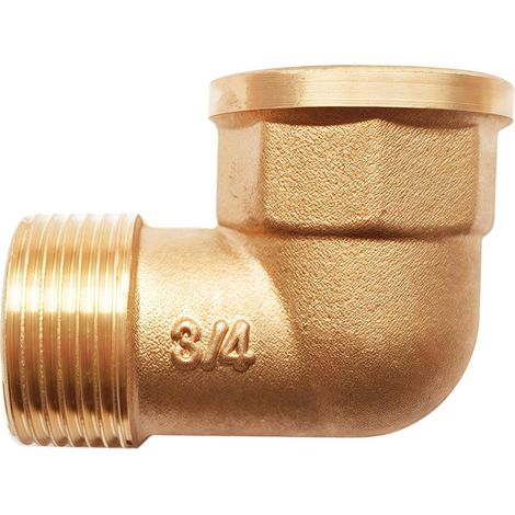 Mamelon double G1/2" (Ø 20mm) laiton mâle,4 pièces hexagonal G1/2"M/M,Raccord de jonction 2 x M Raccord fileté,Double mamelon Raccords en convient pour l'eau potable Coude Femelle/Mâle G3/4" (1/5)