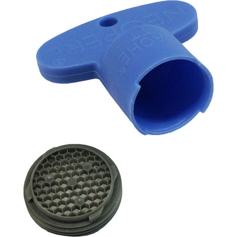 Ricambio filtro aeratore mousseur M18X1 con chiave smontaggio Stella CP13-402