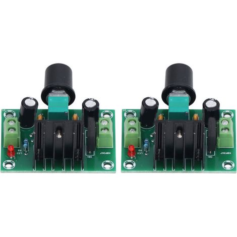 2 Pièces Module Régulateur de Tension LM317 avec Dissipation Thermique Améliorée pour Capteurs AC/DC (1/5)