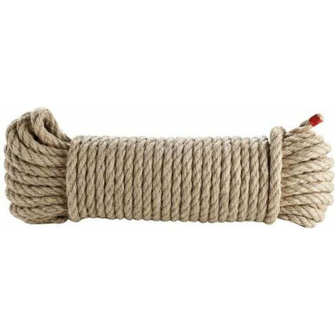 Corde en chanvre naturel de 12 mm x 20 m - Corde en chanvre naturel de 12 mm x 20 m (1/5)