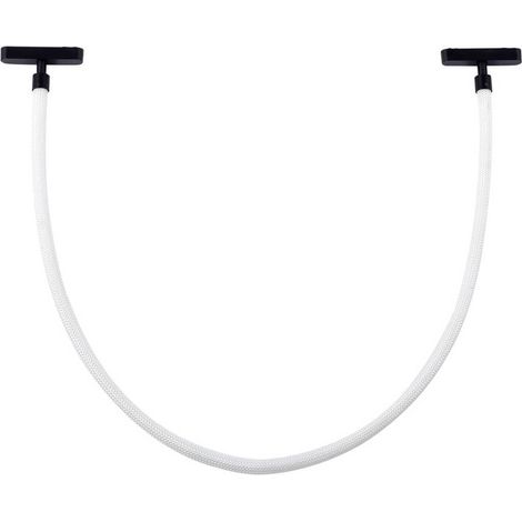 Lindby LED 'Lumaro' in Bianco da Tessuto