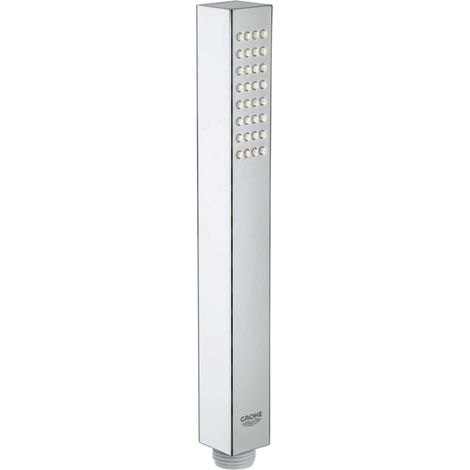 Duschkopf Grohe Euphoria Cube verchromt – Normalstrahl – GROHE DreamSpray – SpeedClean Antikalk-System – für Durchlauferhitzer – 27698000 (1/5)