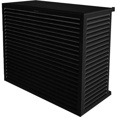 DECOCLIM - Cache unité extérieure en aluminium noir foncé taille XL - 23AXL9005